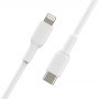 Belkin | Male | Apple Lightning | Male | White | 24 pin USB-C | 1 m - 5